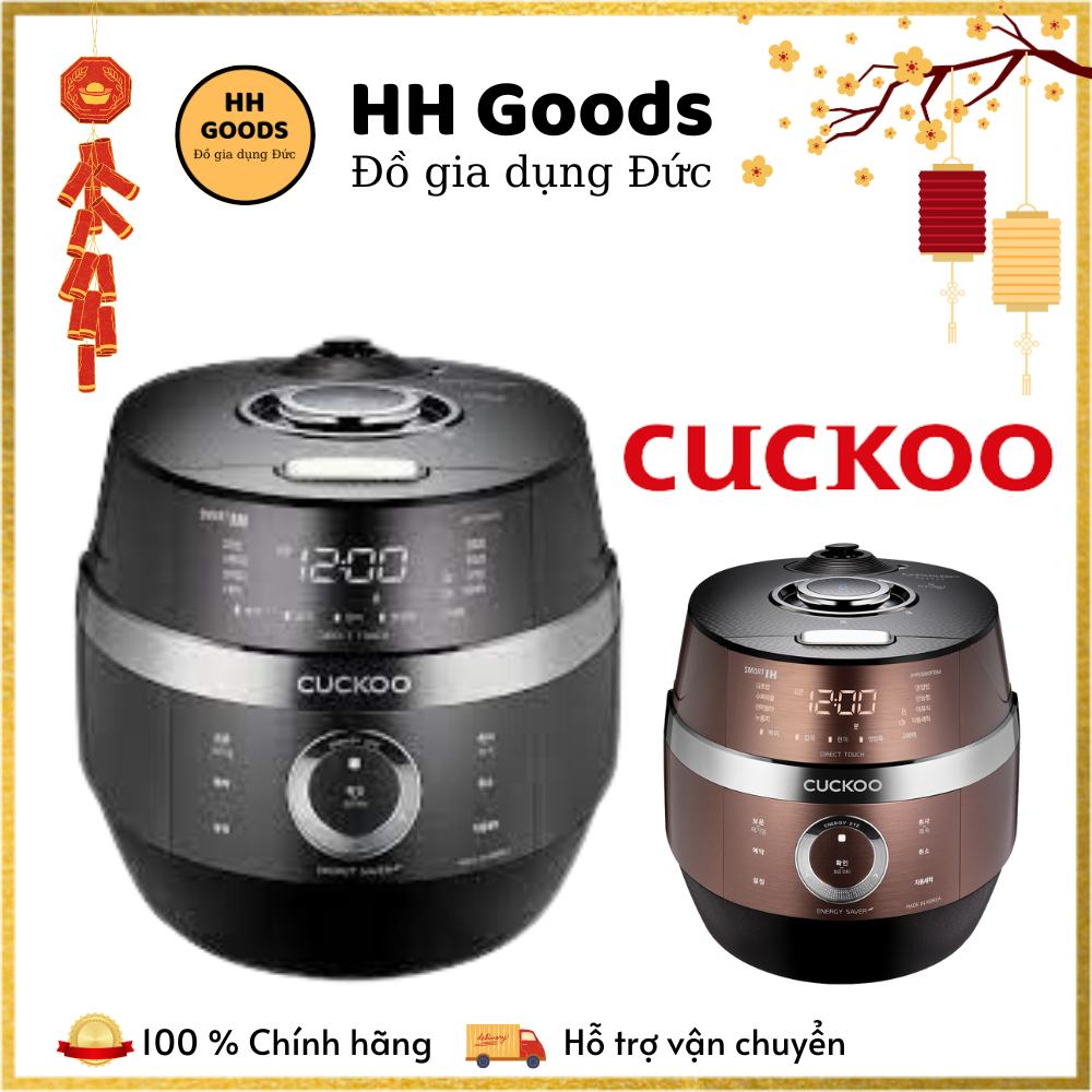 Nồi cơm điện cao tần Cuckoo CRP JHR1060FD 1.8L kèm tem dán TIẾNG VIỆT BẢO HÀNH 24 THÁNG