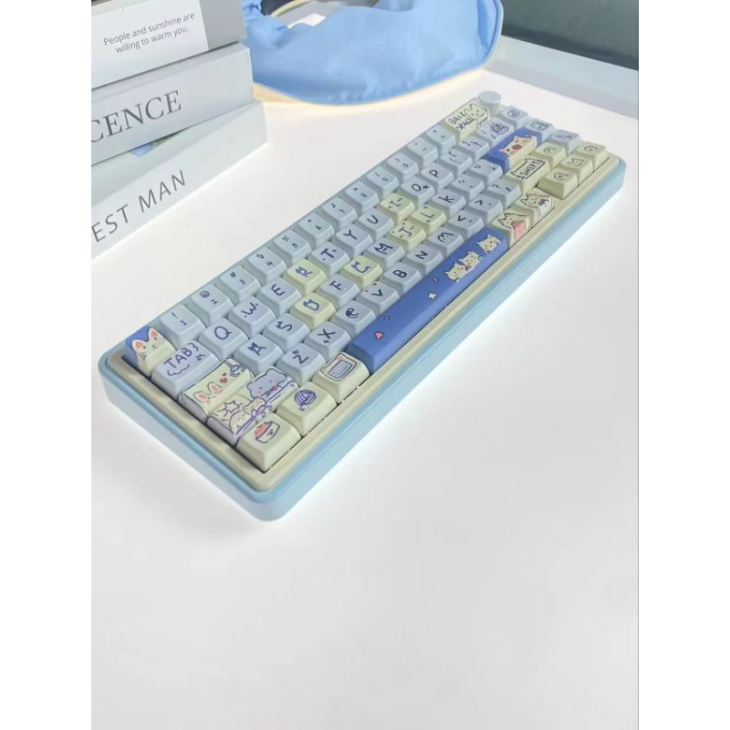 Kit bàn phím cơ LMK67 Nhôm 3 Modes QMK/VIA