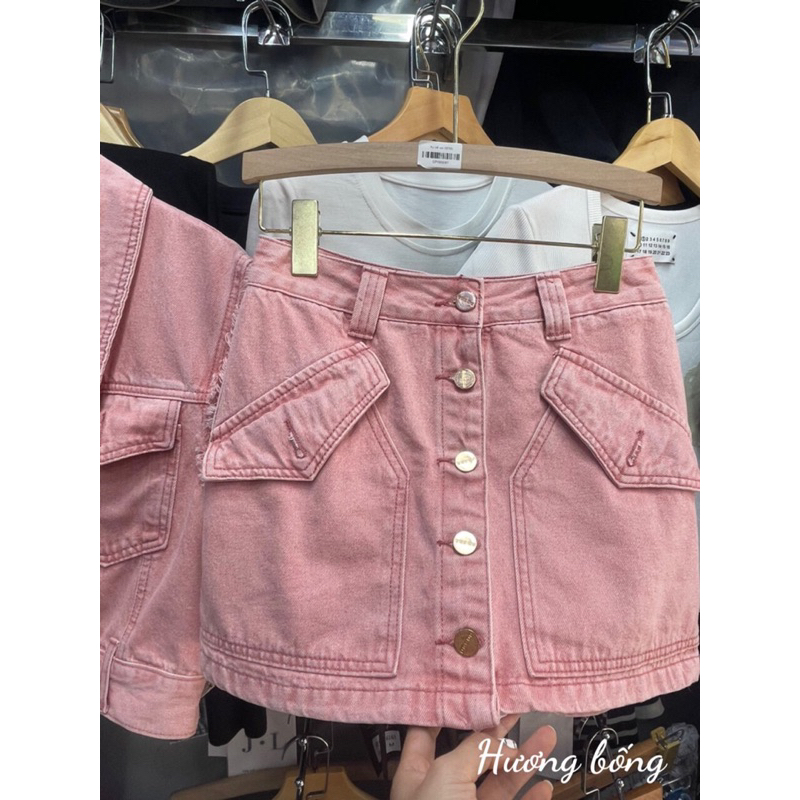 Set Gile Bò Chân Váy Khuy Hot Hit