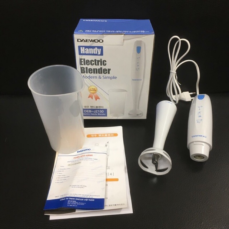 Máy xay cầm tay daewoo