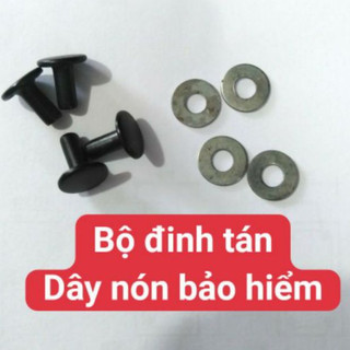 Bộ đinh tán thay dây nón bảo hiểm 1/2 và 3/4 & anh chị có thể tự thay tại nhà.