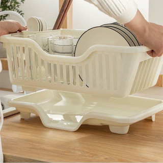 Rổ úp chén bát kèm khay hứng nước