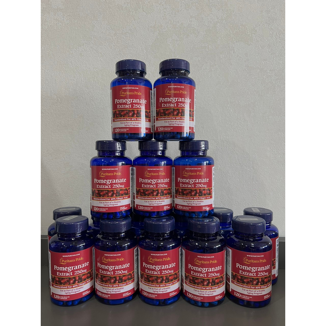 Viên uống chống nắng trắng da nội sinh tinh chất lựu Pomegranate Extract 250mg Purit.an Pride USA | BigBuy360 - bigbuy360.vn