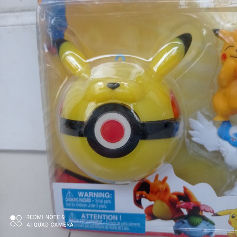 Đồ chơi set trứng và các nhân vật pokemon