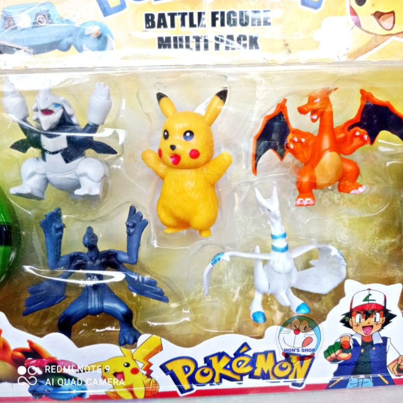 Đồ chơi set trứng và các nhân vật pokemon