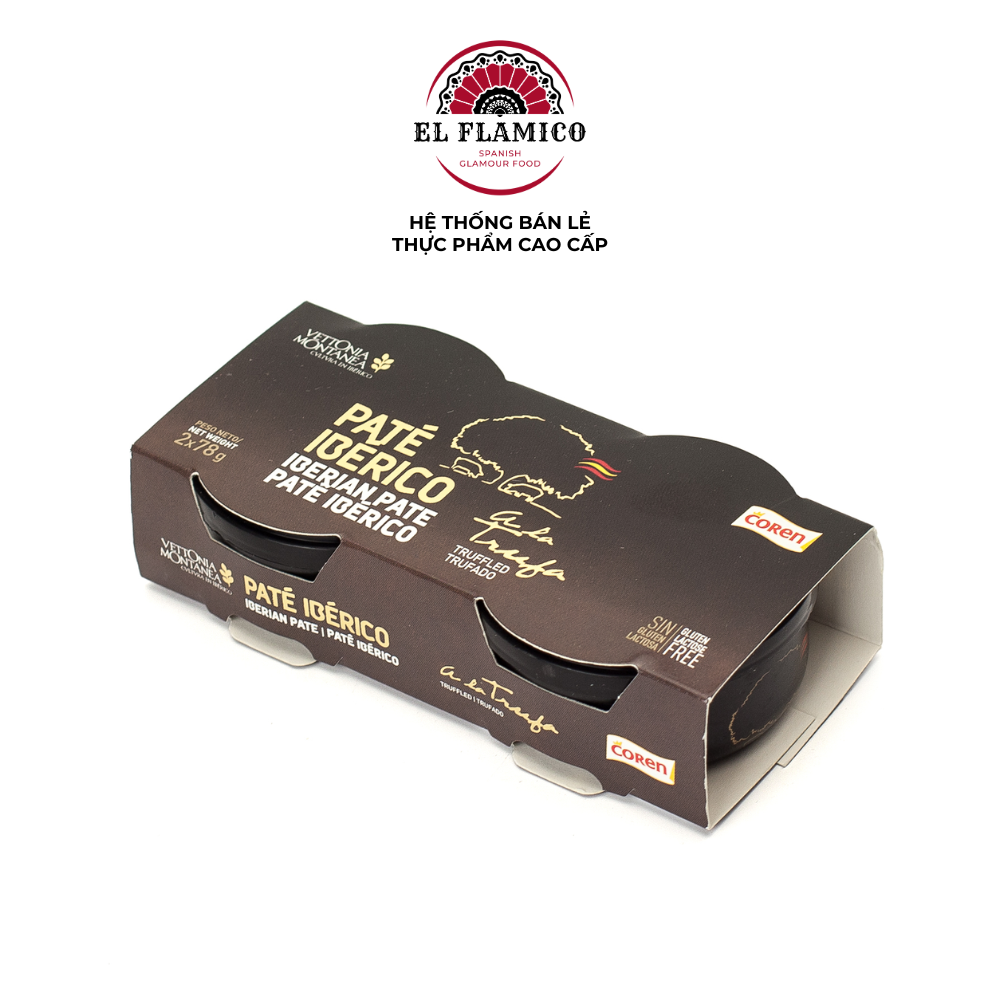 Pate Iberico Vị Nấm Truffle 2x78g Coren