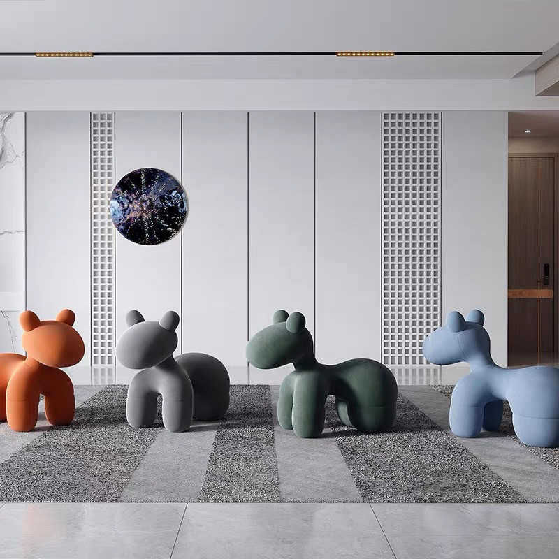 Pony Chair Dior, Ghế Thú Cưng Cao Cấp Decor Nhiều Hoạ Tiết