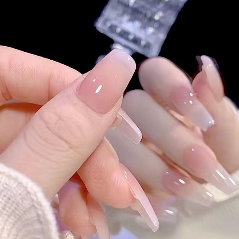 Nailbox thiết kế sơn nước gạo mix hồng thạch