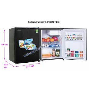 [Hỏa Tốc + bê lắp HN] ] TỦ LẠNH FUNIKI FR-71DSU