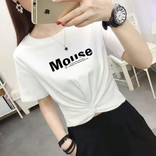 Áo thun cotton nữ mềm mát dáng ngắn dễ phối đồ NP3642