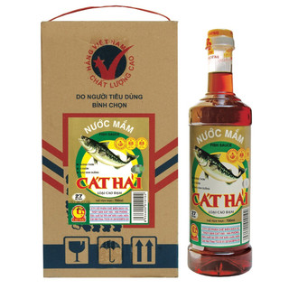 Nước mắm Cát Hải cao đạm 700ml chai nhựa