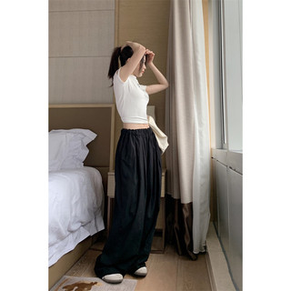 [OD-129] Quần đũi suông cạp chun