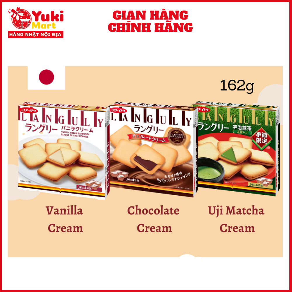 Bánh Quy Languly vị kem vani