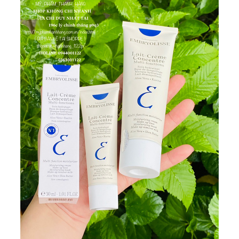 KEM DƯỠNG ẨM EMBRYOLISSE LAIT - CREME CONCENTRE
