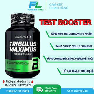 BiotechUSA Tribulus Maximus - Hỗ trợ tăng Testosterone tự nhiên