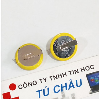 Pin Cmos 2032, CR2032 - 3V / Pin 2 dây 2 lổ hoặc 3 lổ, loại dây hàn (Pin Cmos)