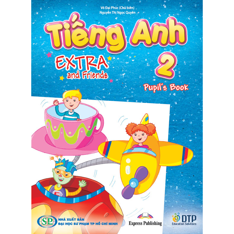 Sách - DTPbooks - Tiếng Anh 2 Extra and Friends pack (SB, WB, Notebook) | BigBuy360 - bigbuy360.vn