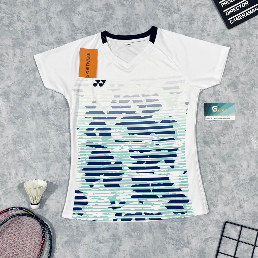 ÁO YONEX CẦU LÔNG NAM NỮ - Áo Chất Vải Đẹp Thông Thoáng Mẫu Mới Dùng Trong Thi Đấu