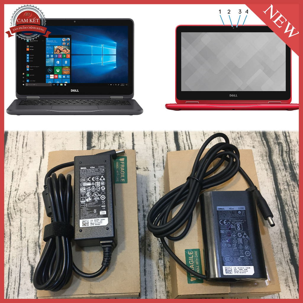 Sạc Dell Inspiron 11 3185 2-in-1