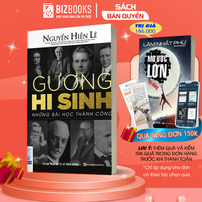 BIZBOOKS - Sách - Gương Hy Sinh – Những Bài Học Thành Công