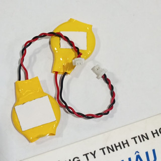 Pin Cmos 2032, CR2032 - 3V / Pin 2 dây 2 lổ hoặc 3 lổ, loại dây hàn (Pin Cmos)