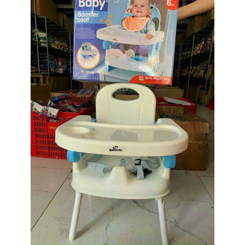 GHẾ ĂN DẶM MOONY CHO BÉ TU 5 tháng -4,5 tuổi