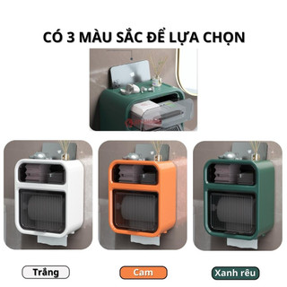 Hộp đựng giấy vệ sinh 2 tầng
