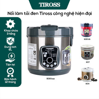 Máy làm tỏi đen tiross ts907, 3 tầng, dung tích 6l, nồi làm tỏi đen đa năng, bảo hành 12 tháng
