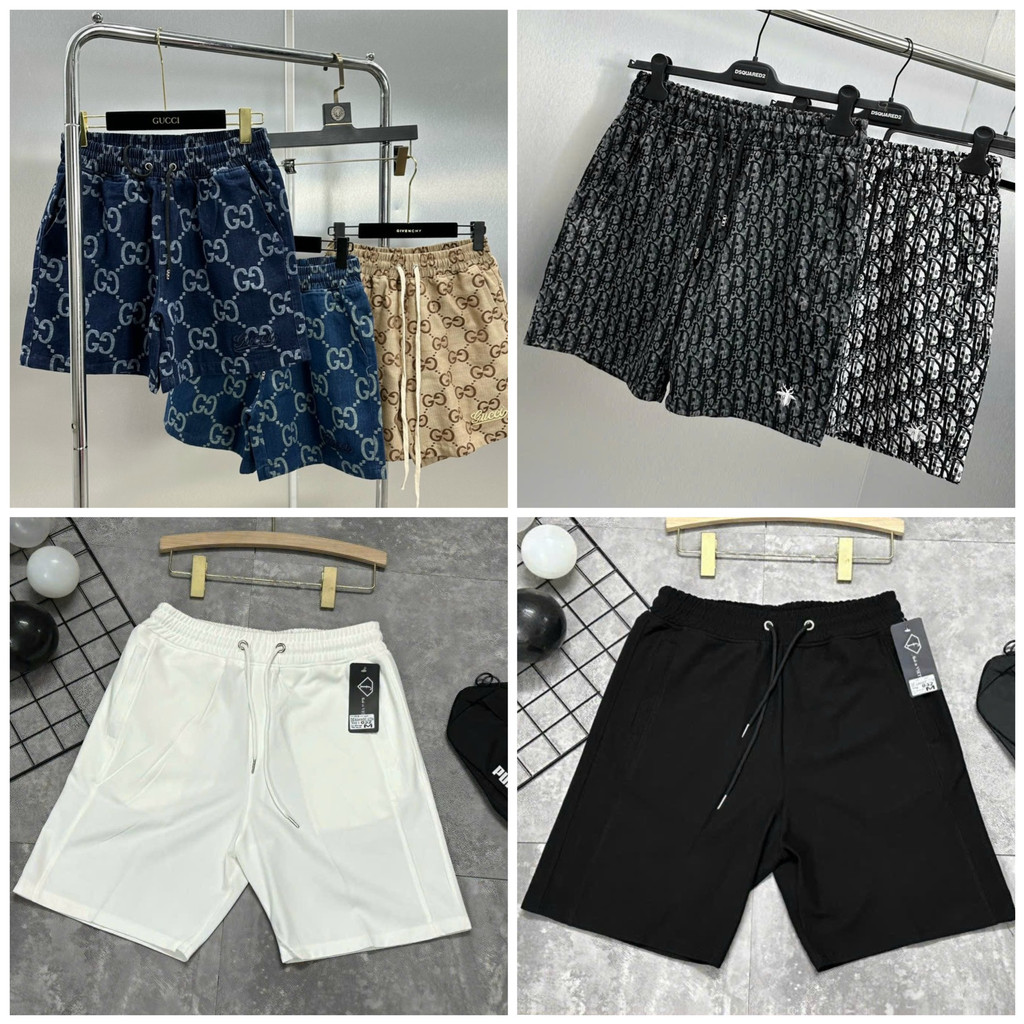 Quần Đùi Ngố, Quần Ngố, Quần Lửng Vải 𝔾𝕌ℂℂ𝕀, 𝔻𝕀𝕆ℝ Nam, Nữ, Unisex