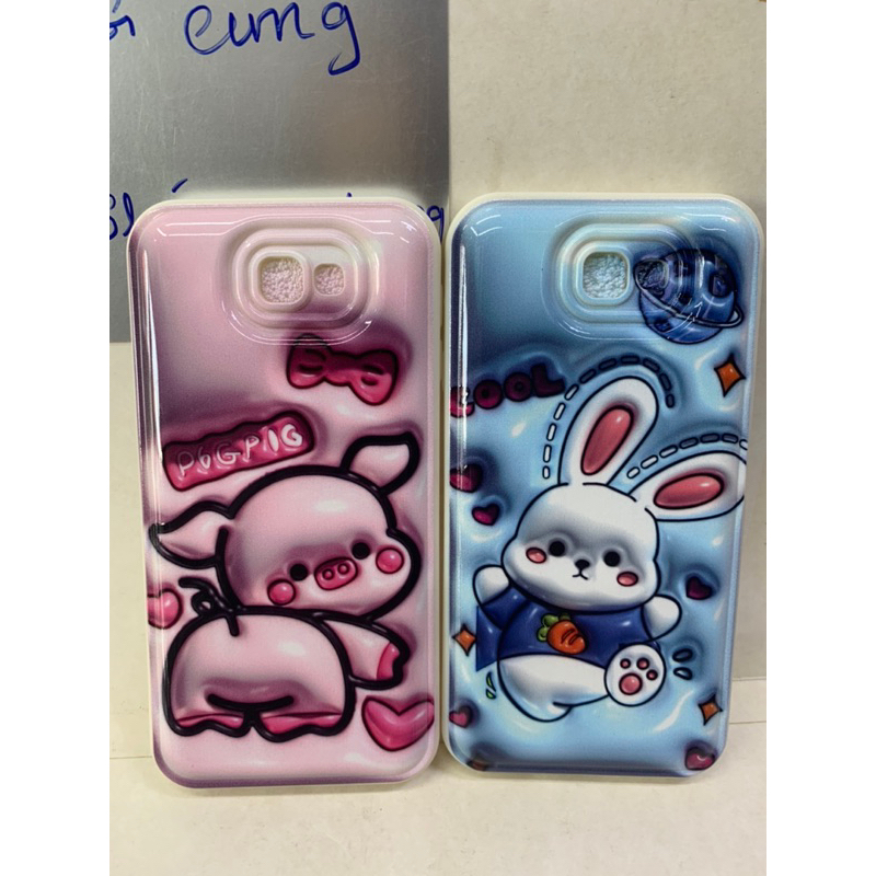 Ốp lưng Sámung J7 Prime dẻo lưng in hình 3D