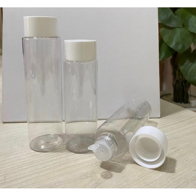 Chai đựng toner trắng trong 100ml 150ml 200ml