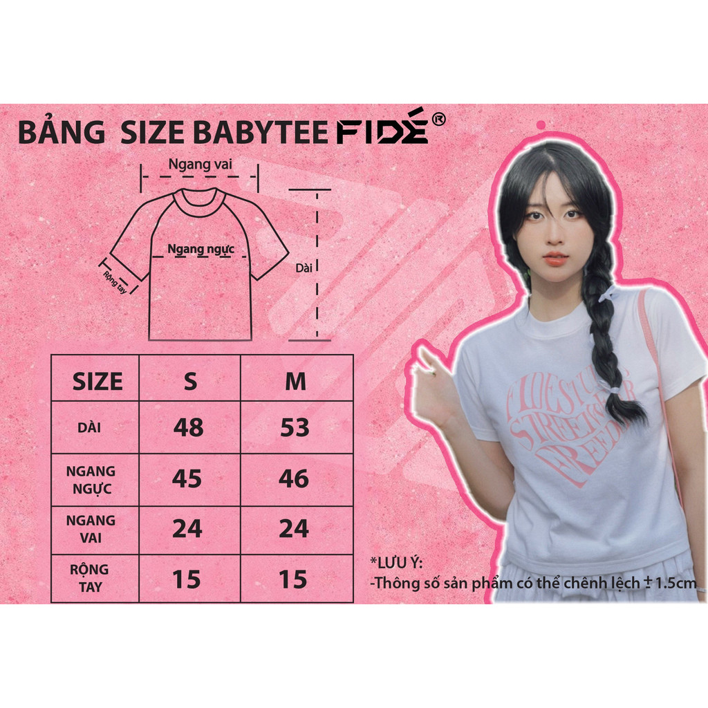 Áo thun FIDE ÁO THUN BABYTEE 23