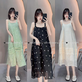 🌈BIGSIZE  ĐẦM XOÈ XẾP LY  🌈