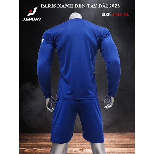 Bộ quần áo đá banh PSG Sân nhà Tay dài JP update mới nhất 2024