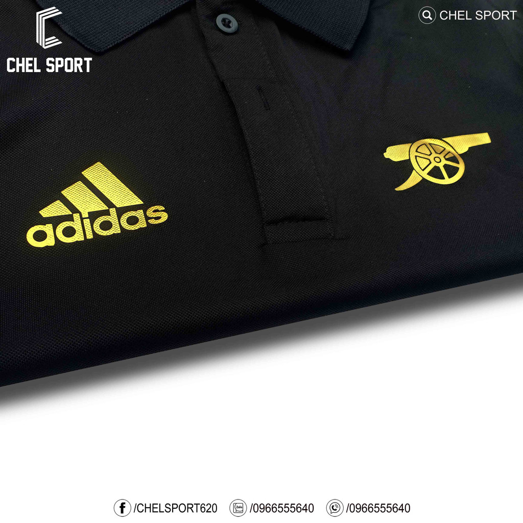 Áo polo logo thêu Ar Se Nal 2023