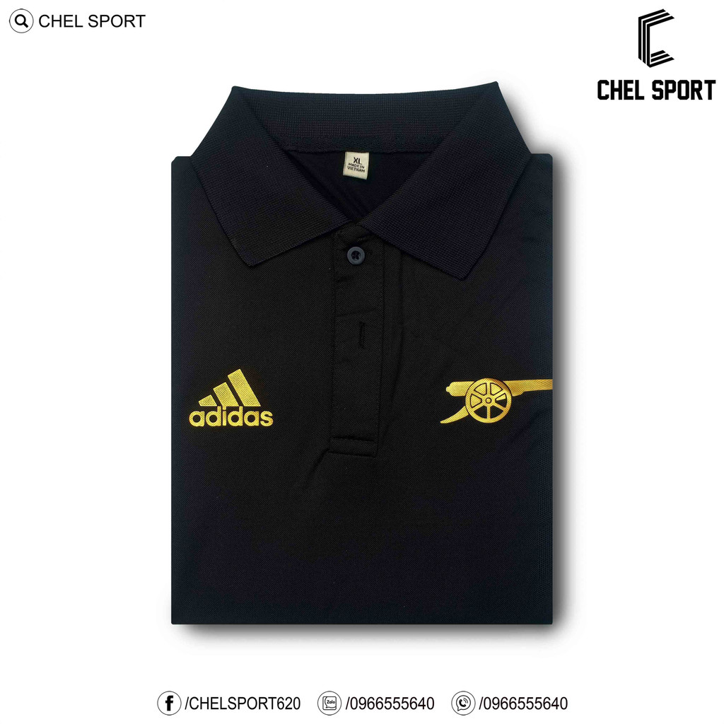 Áo polo logo thêu Ar Se Nal 2023