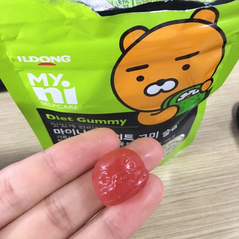 Kẹo Táo Giảm Cân Myni Selfcare Diet Gummy ILDONG Hàn Quốc Gói 12 Viên