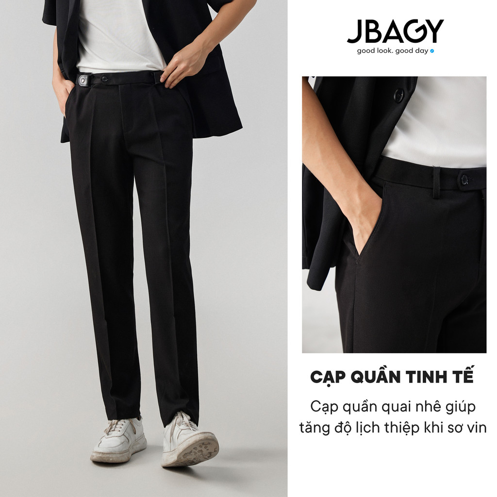 Quần tây âu nam Vải Chéo Tuytsi 79 dáng ôm slimfit ống đứng phù hợp đi học, đi làm công sở JBAGY -JA04 | BigBuy360 - bigbuy360.vn