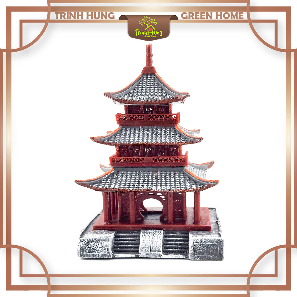 Tượng chùa TC100 - trang trí tiểu cảnh, bán cạn, terrarium