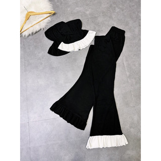 Set áo ống bèo(thun gân) - CAROTSHOP