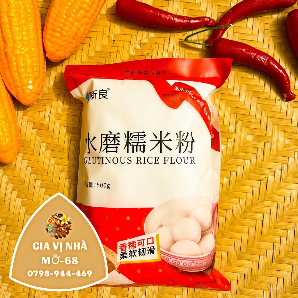 Bột gạo nếp Tân Lương chuyên dùng làm bánh - gói 500gr