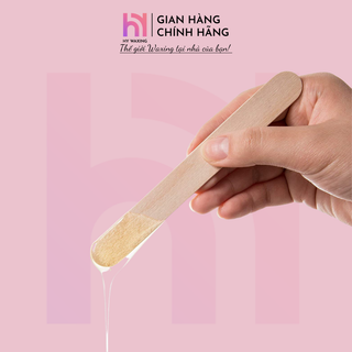 {Quà Tặng Không Bán} Combo 5 Que Gỗ Đè Lưỡi Phết Sáp Tiện Dụng
