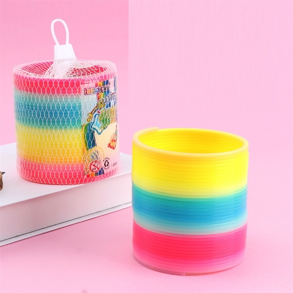 Vòng màu lò xo , cầu vòng nhiều hình dạng