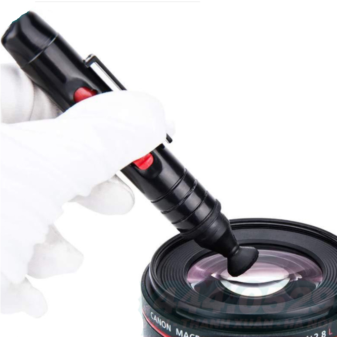 COMBO Bút + Khăn + Bóng Thổi - Bộ Vệ sinh máy ảnh, máy tính - 686.camera Hà Nội