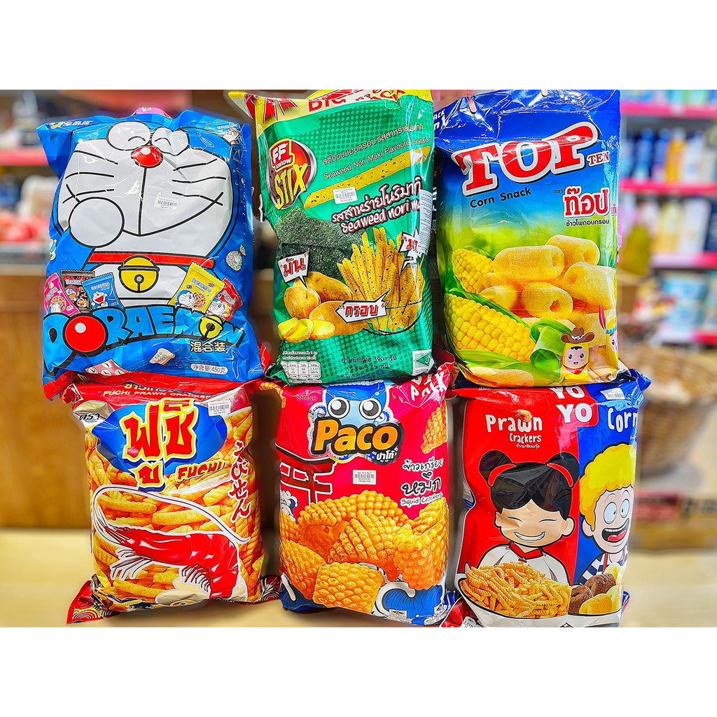 Snack Tôm Thái Khổng Lồ Các Loại Siêu Ngon