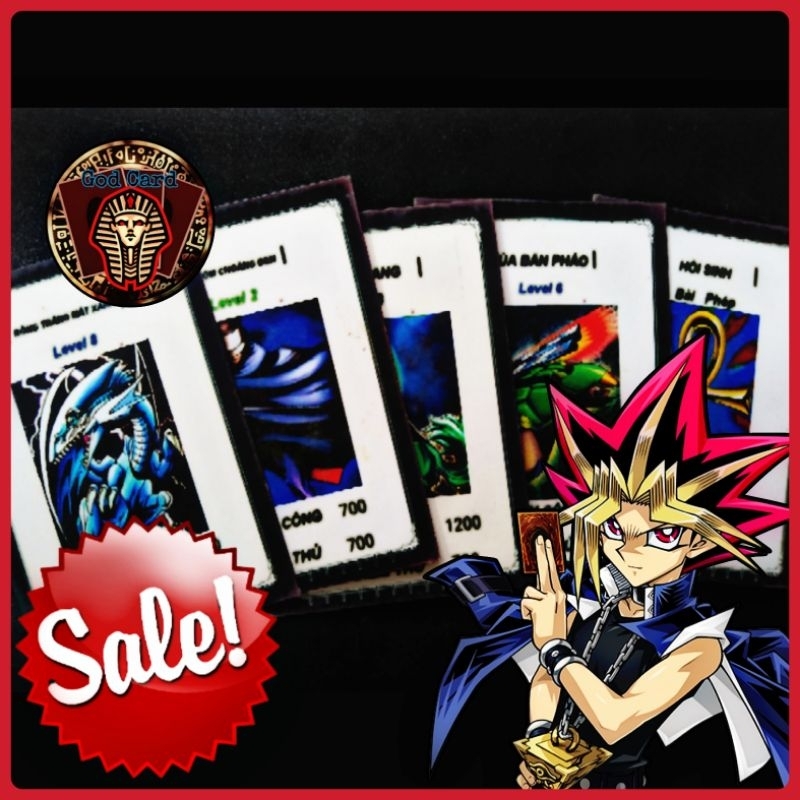 [ SALE 1K] 5 THẺ BÀI IN YUGIOH TIẾNG VIỆT