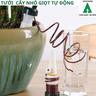 Dụng cụ tưới cây nhỏ giọt tự động -Tưới cây tự động mini - Bộ 2 cái