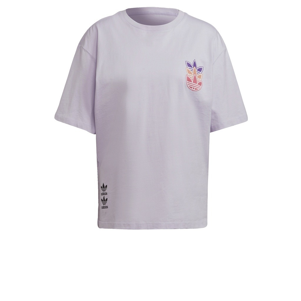 adidas Phong cách sống Áo Thun Logo Play Nữ Màu tím H22744