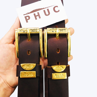 Thắt lưng dây nịt nam da bò sáp khóa đồng đúc thật cao cấp mẫu ECKO, bảo hành ưu đãi 2 năm
