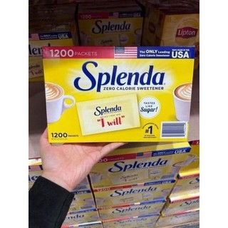 Đường ăn kiêng splenda thùng 1000 gói date 09/2026